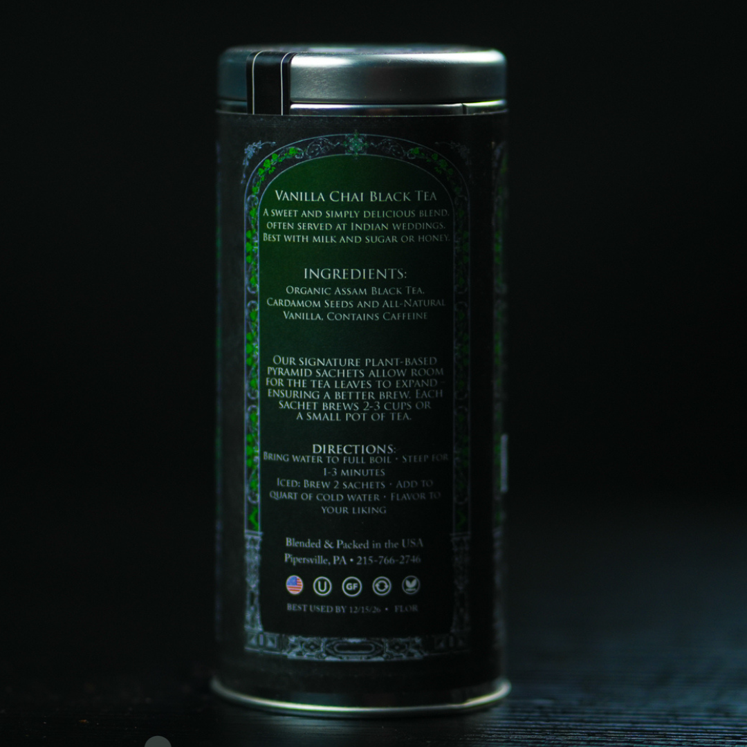 Dark Spell Vanilla Chai Tea Pyramids