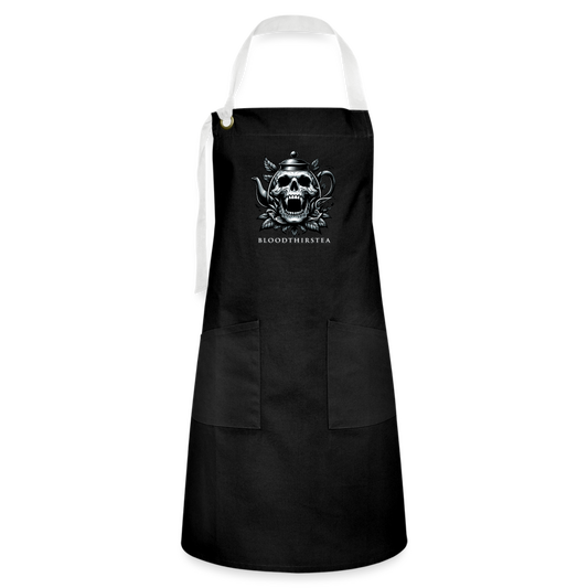 Barista Apron - black/white